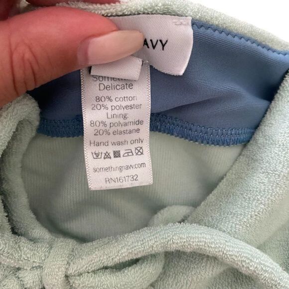 SOMETHING NAVY Hydrangea Tankini in Seafoam‎ - Picture 4 of 5